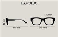 Montatura vista Giorgio Nannini Uomo LEOPOLDO - LEOPOLDO